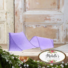 Shop For 2.5in Flower Embossed Ribbon: Lavender (10 Yards)