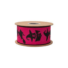 Shop For 2.5in Halloween Witch Ribbon: Hot Pink (10 Yards)