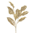 Shop For 25in Platinum Magnolia Leaf Spray