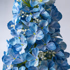 Shop For 25in Real Touch Cone Hydrangea Stem: Blue