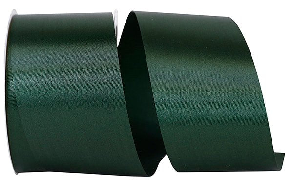 Shop For 2.5in Satin Allure Non - Wired Ribbon: Hunter (50 Yards)