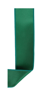 Shop For 2.5in Satin Fused Ribbon: Emerald Green (10 Yards)