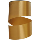 Shop For 2.5in Satin Supreme Non - Wired Ribbon: Antique Gold (50 Yards)