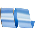 Shop For 2.5in Satin Supreme Non - Wired Ribbon: Columbia (50 Yards)