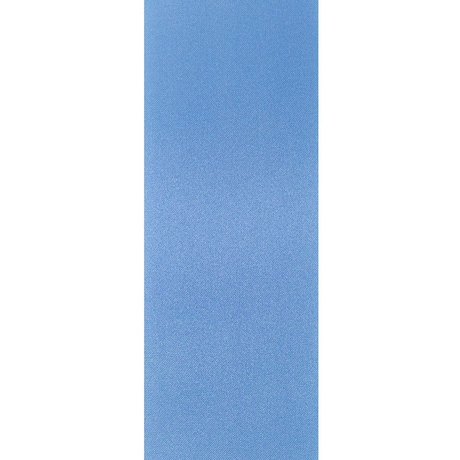 Shop For 2.5in Satin Supreme Non - Wired Ribbon: Columbia (50 Yards)