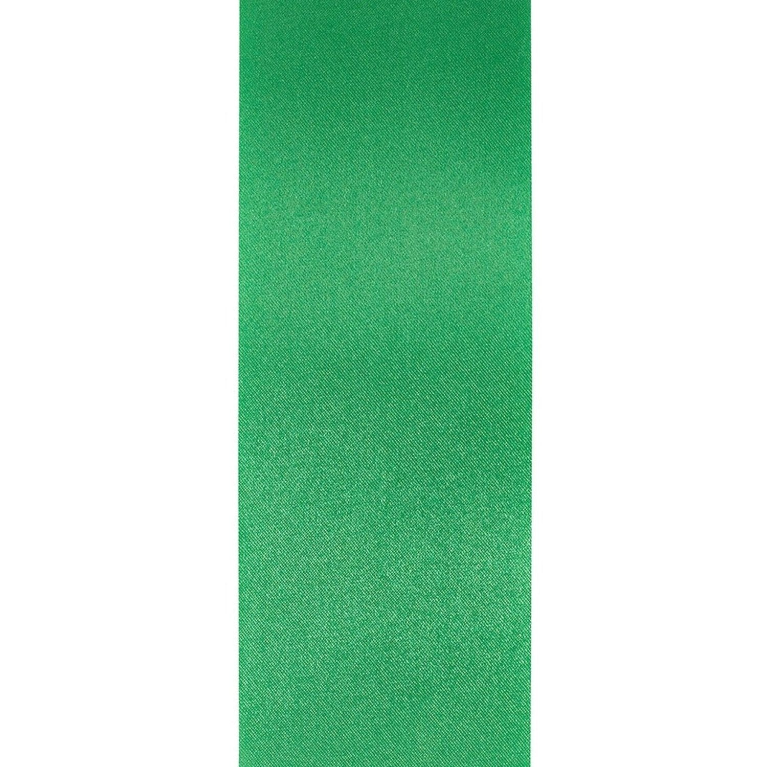 Shop For 2.5in Satin Supreme Non - Wired Ribbon: Kelly Green (50 Yards)