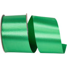 Shop For 2.5in Satin Supreme Non - Wired Ribbon: Kelly Green (50 Yards)