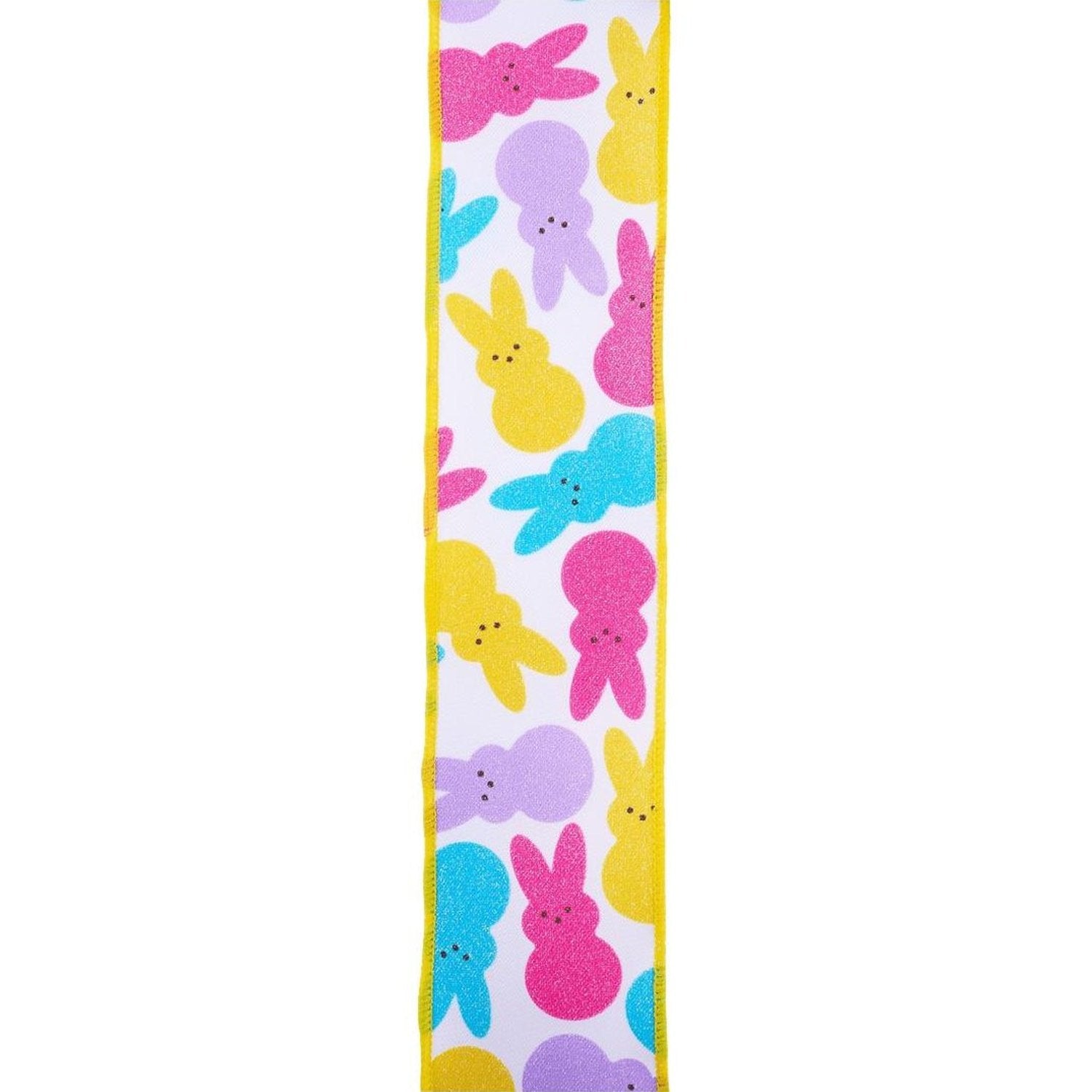 Shop For 2.5in Sugar Bunnies Ribbon: White (10 Yard)