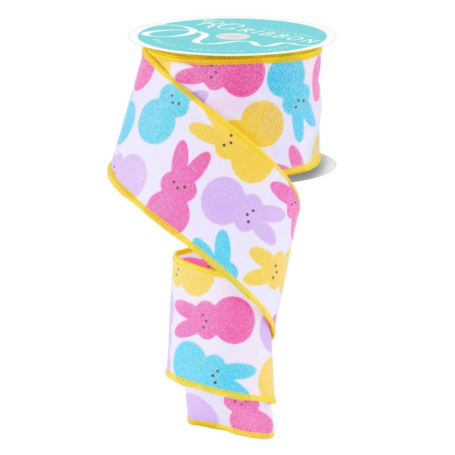 Shop For 2.5in Sugar Bunnies Ribbon: White (10 Yard)