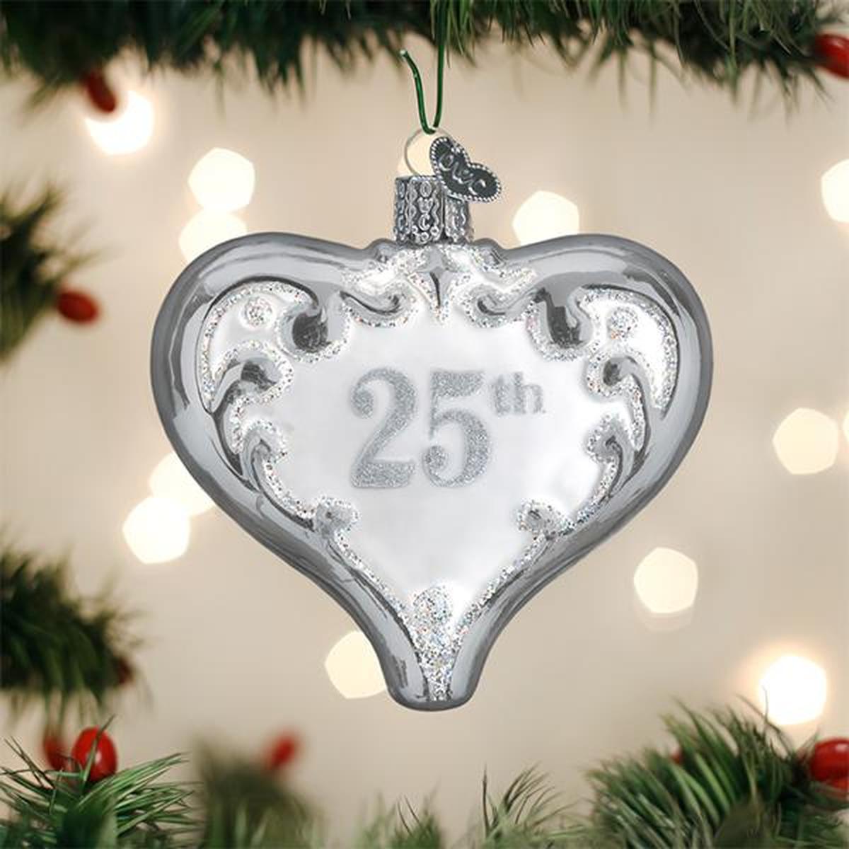 Shop For 25th Anniversary Heart
