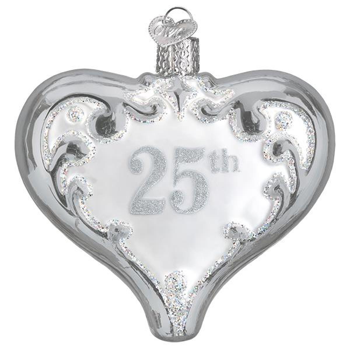 Shop For 25th Anniversary Heart