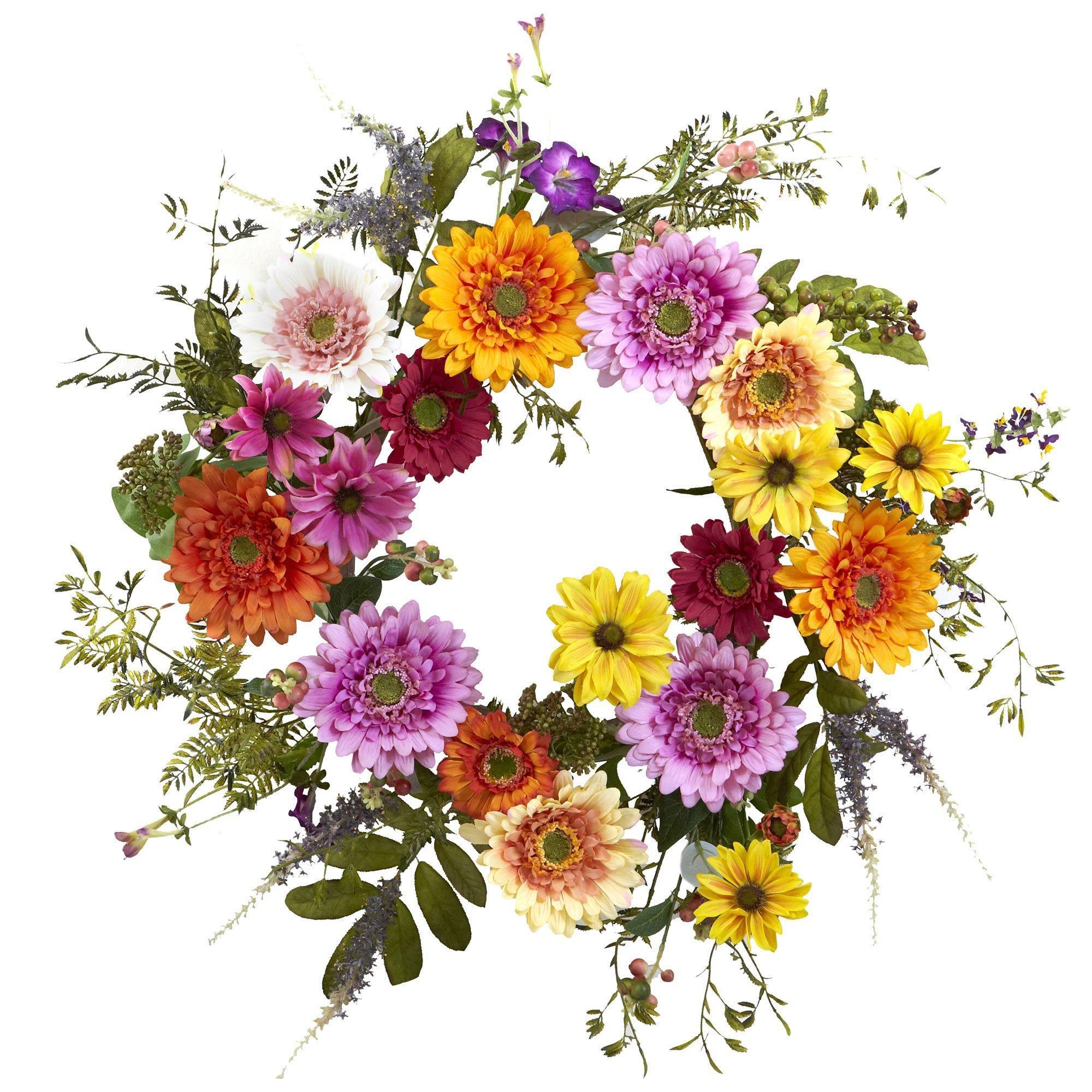 Shop For 26” African Sunflower Wreath