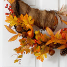 Shop For 26” Autumn Artificial Cornucopia Fall Wreath