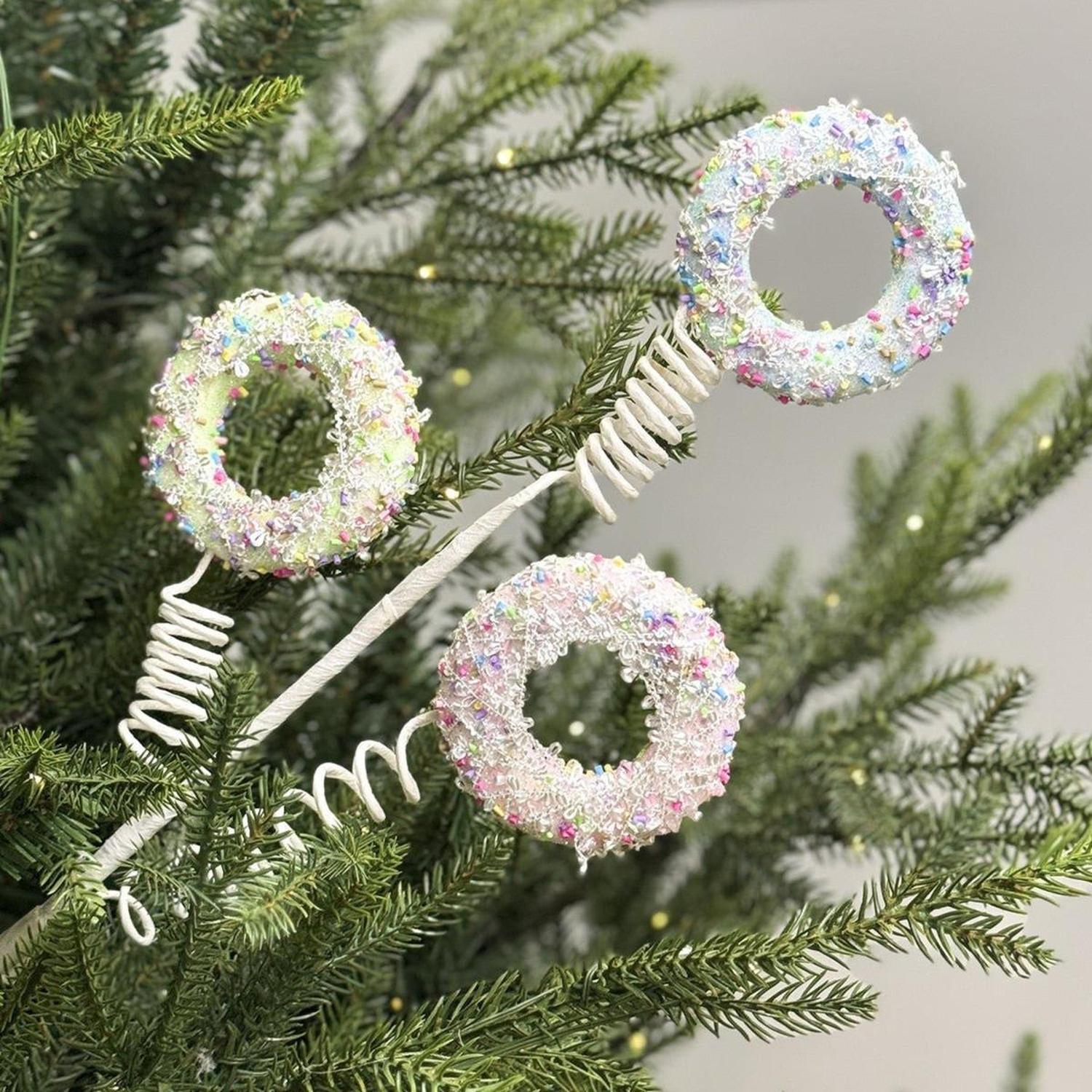 26" Confetti Circle Sprinkle Stem