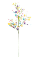 Shop For 26" Egg, Berry & Flower Spray: Pastel Mix