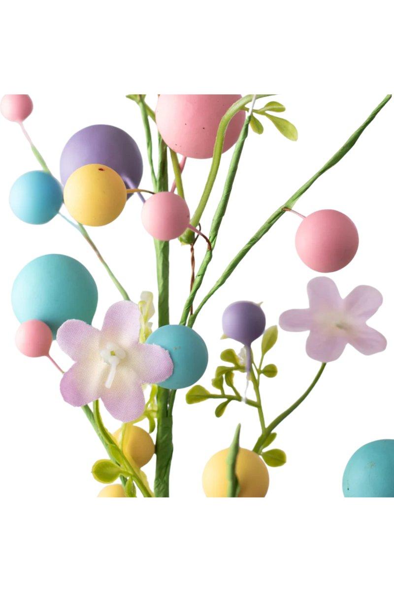 Shop For 26" Egg, Berry & Flower Spray: Pastel Mix