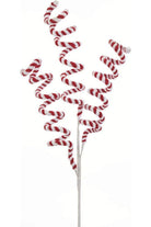 Shop For 26" Red and White Candy Cane Swirl Pick