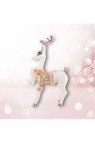 Shop For 26" White Deer Pink Sweater