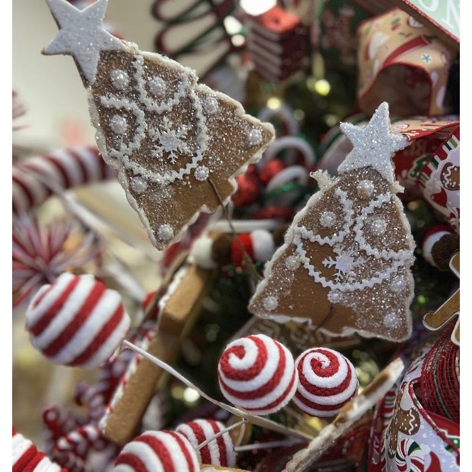 Shop For 27" Gingerbread Christmas Tree Spray