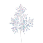 Shop For 27" Glitter Metallic Fern Spray: Iridescent