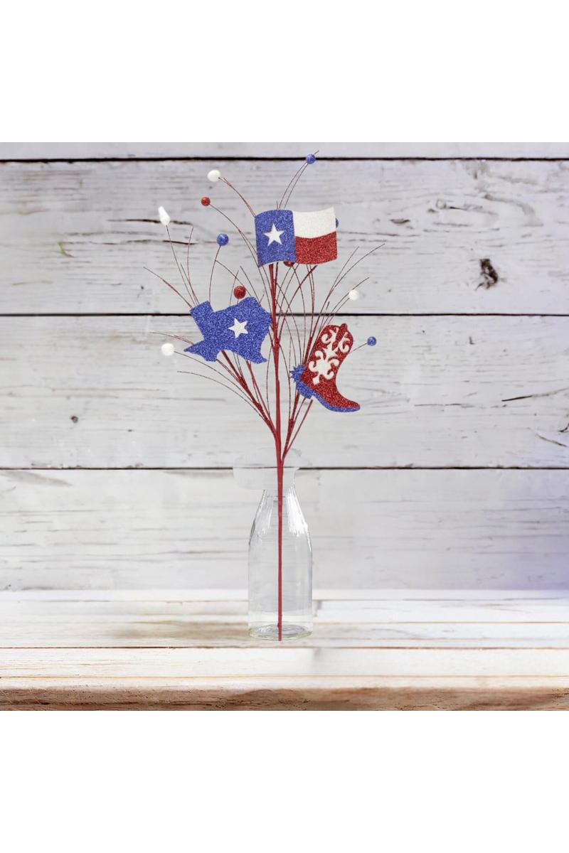 Shop For 27" Glitter Texas Spray