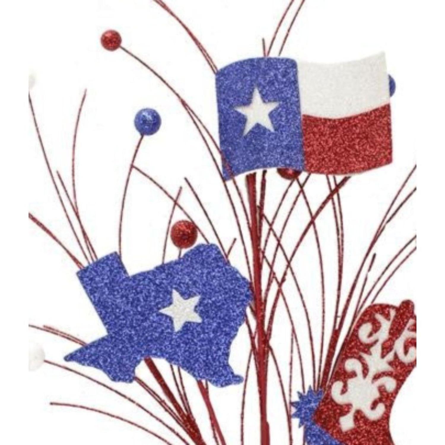 Shop For 27" Glitter Texas Spray