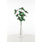 Shop For 27 inch Metallic Glitter Holly Spray