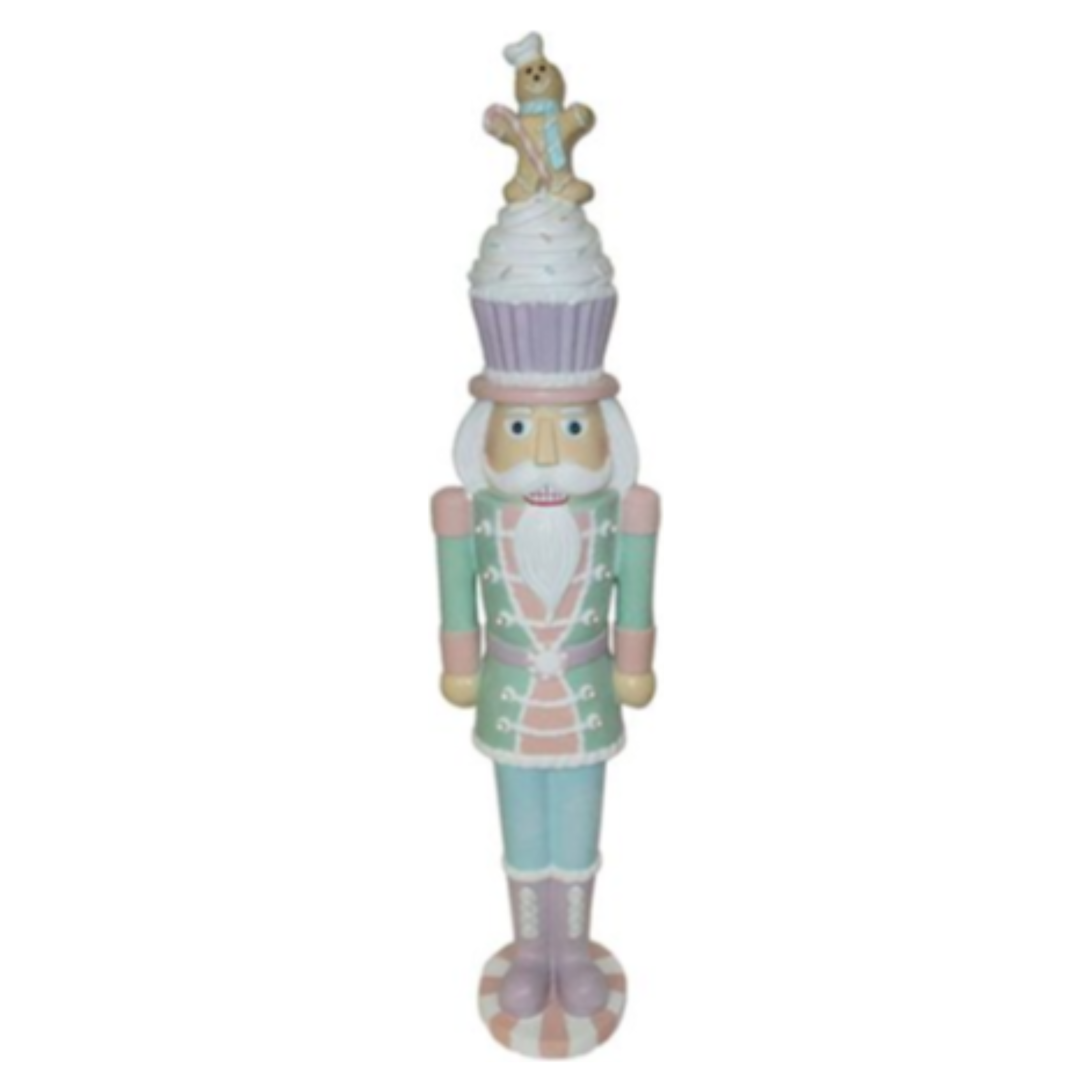 Shop For 27" LED Pastel Christmas Nutcracker w/Cupcake Hat