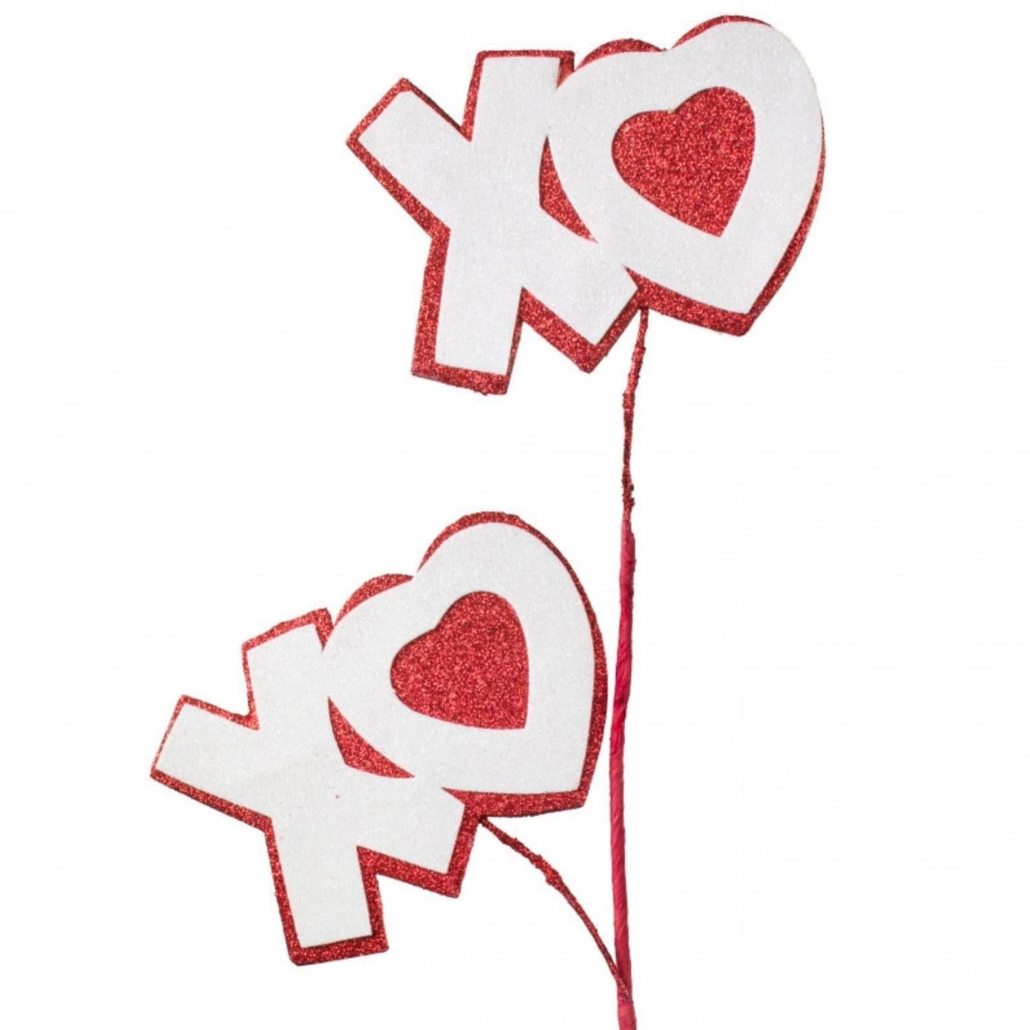 27" XOXO Heart Spray