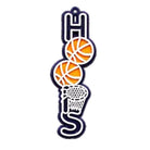 Shop For 2.75in Hoops Homecoming Charm
