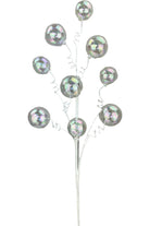 Shop For 28" Clear Iridescent Ball Spray