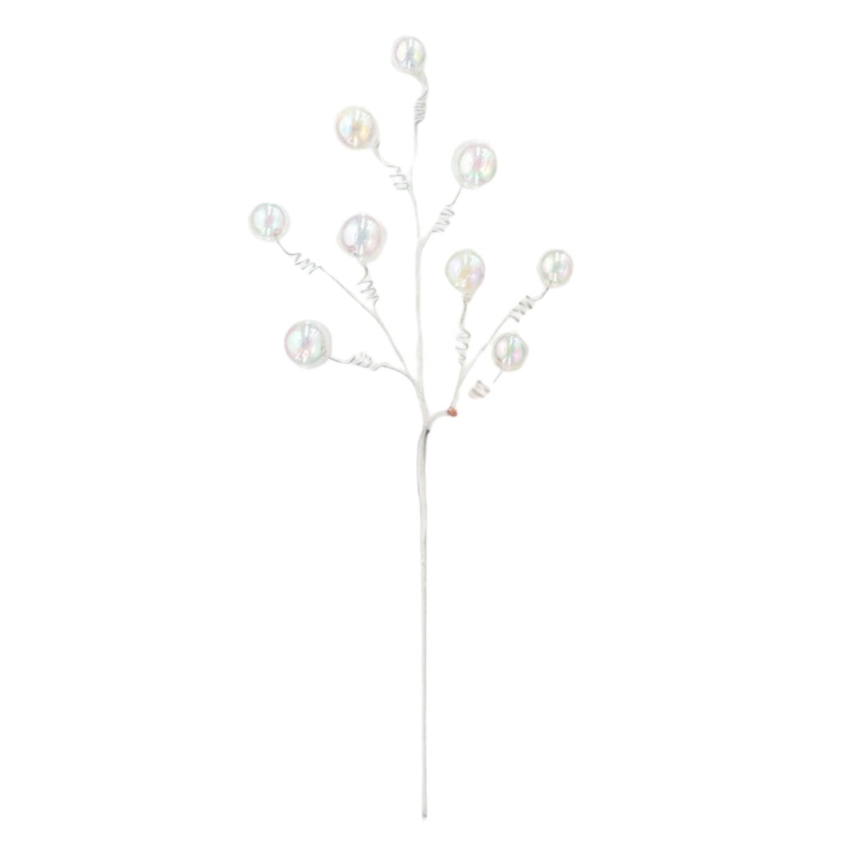 Shop For 28" Clear Iridescent Ball Spray