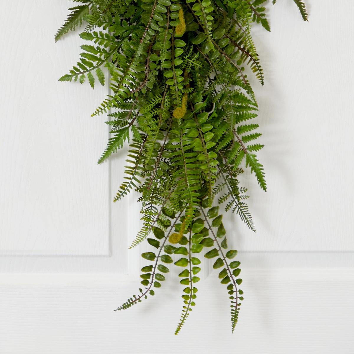 Shop For 28” Fern Artificial Teardrop (Set of 2)