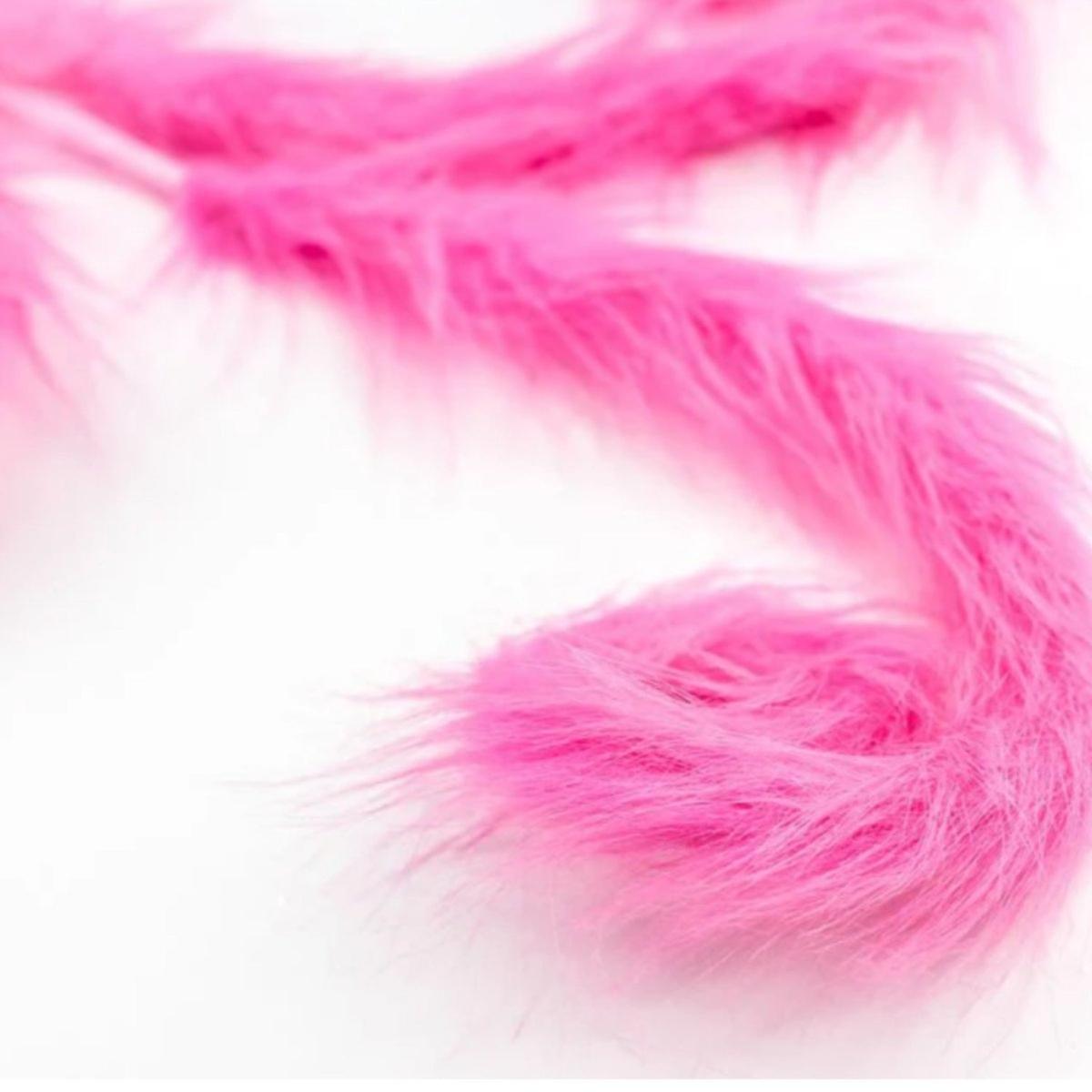 Shop For 28" Furry Spiral Curly Spray: Hot Pink