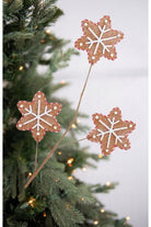 Shop For 28" Gingerbread Star Spray