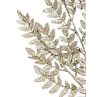 Shop For 28" Glitter Fern Spray: Champagne