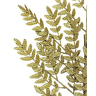 Shop For 28" Glitter Fern Spray: Gold