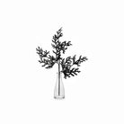 Shop For 28" Glitter Lycopodium Spray: Black