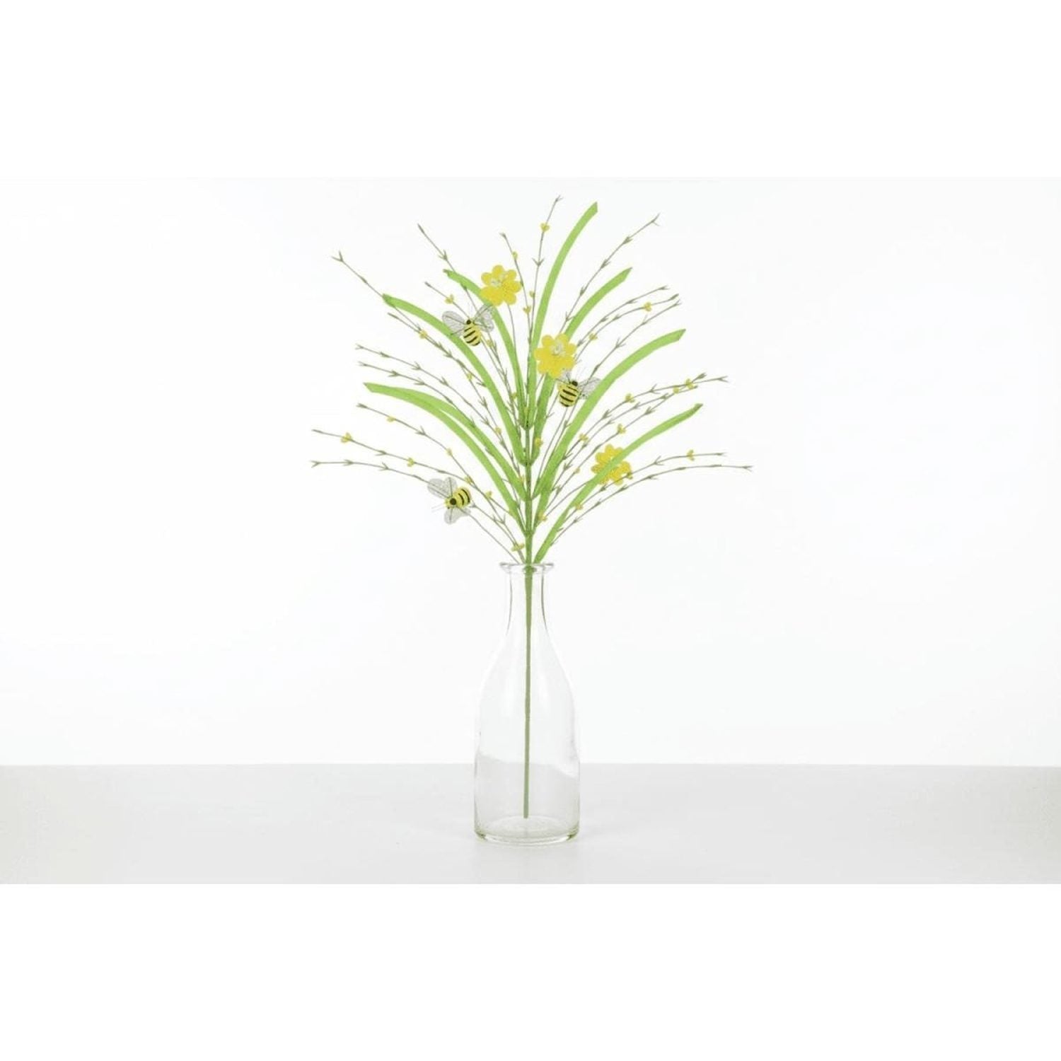 Shop For 28" Grass Pip Flower Bumble Bee Spray