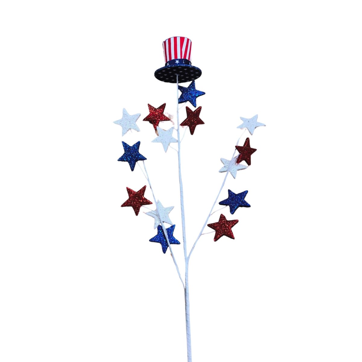 Shop For 28" Patriotic Uncle Sam Hat Stars Spray