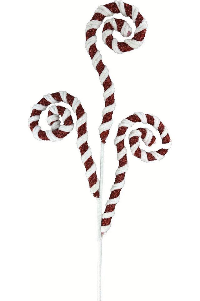 Shop For 28" Peppermint Spiral Curly Spray at Michelle's aDOORable Creations