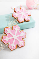 Shop For 28" Snowflake Cookie Spray: Pink at Michelle's aDOORable Creations