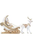 Shop For 28.5" Celestial Moon Sleigh with Reindeer