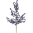 Shop For 29” Crabapple Christmas Spray: Navy Blue