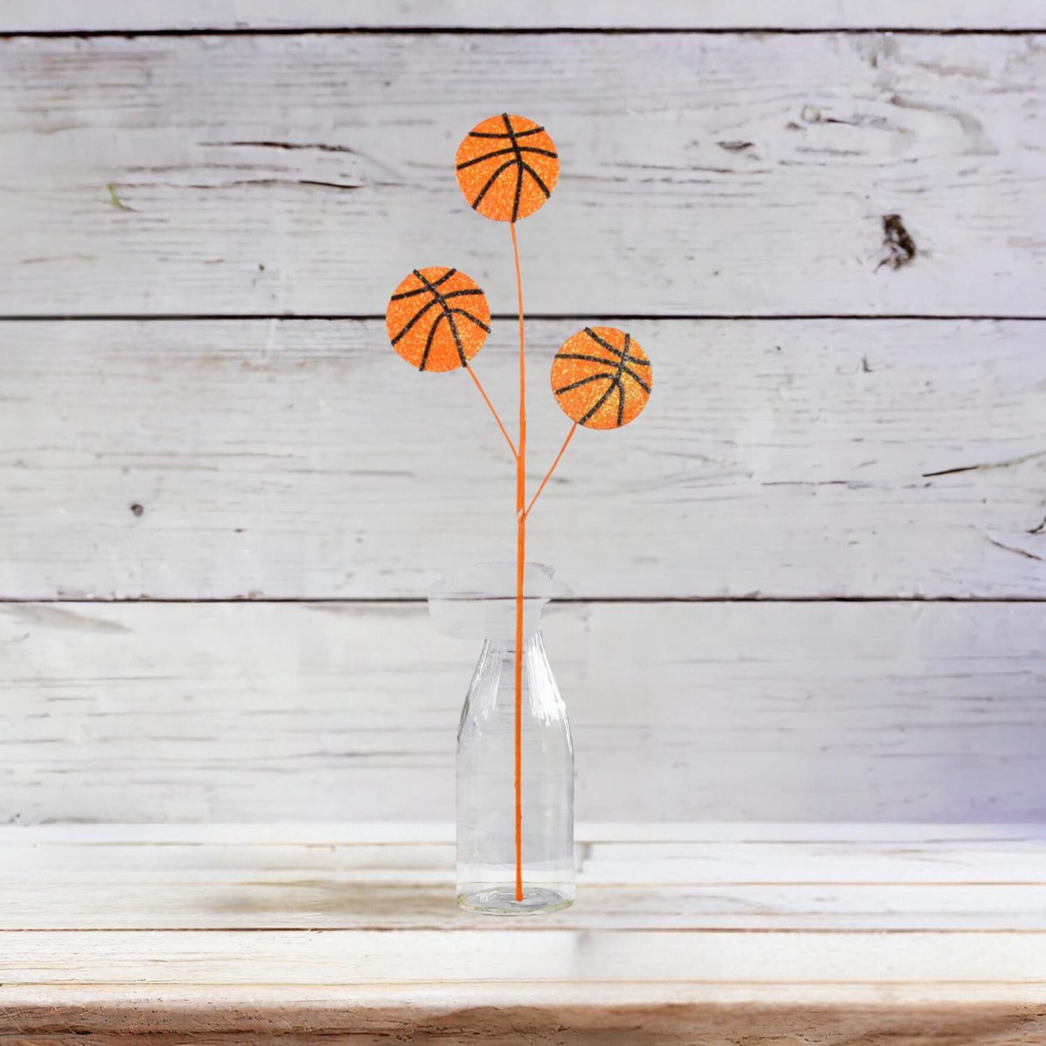 29" Glitter Basketball Spray