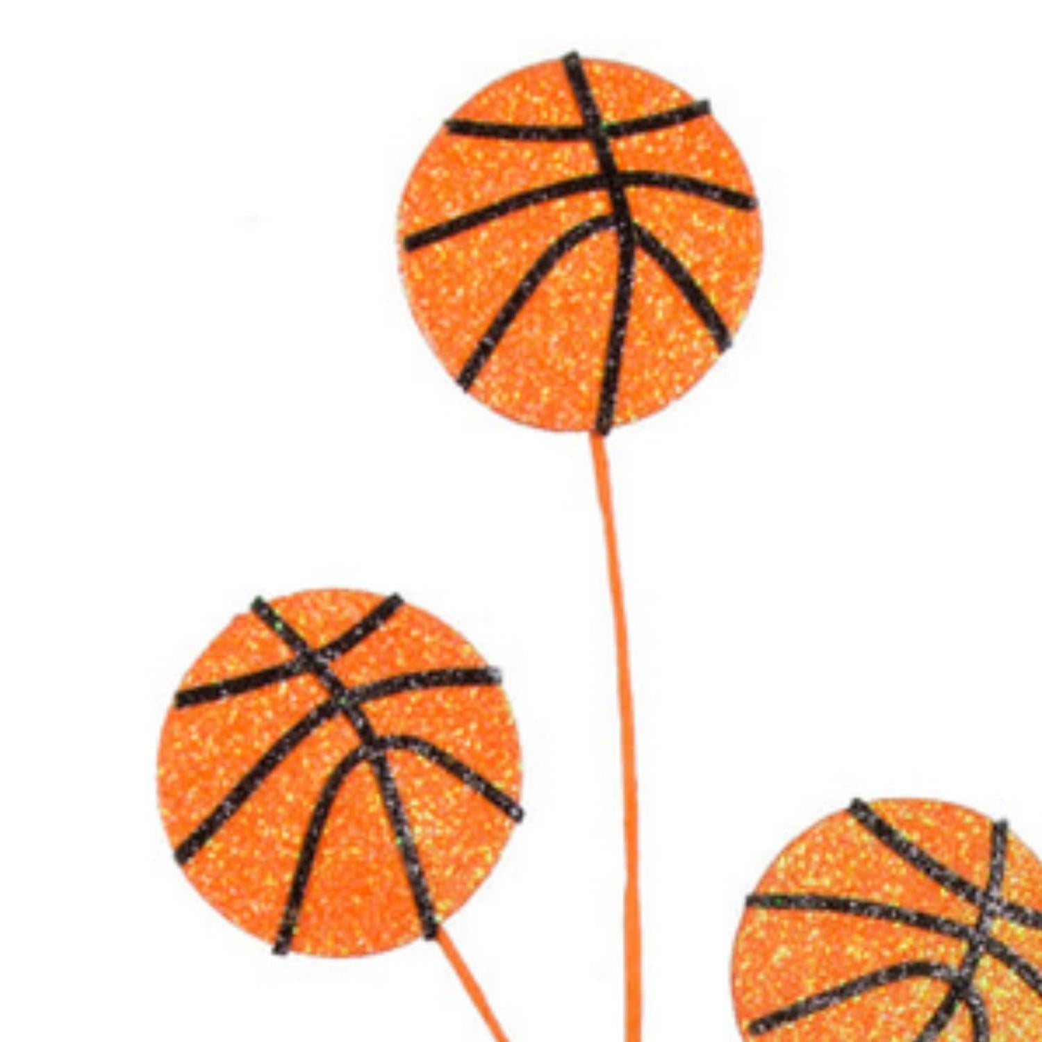 29" Glitter Basketball Spray
