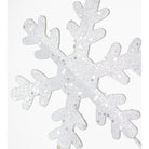 Shop For 29" Ice Blue Glitter Snowflake Spray