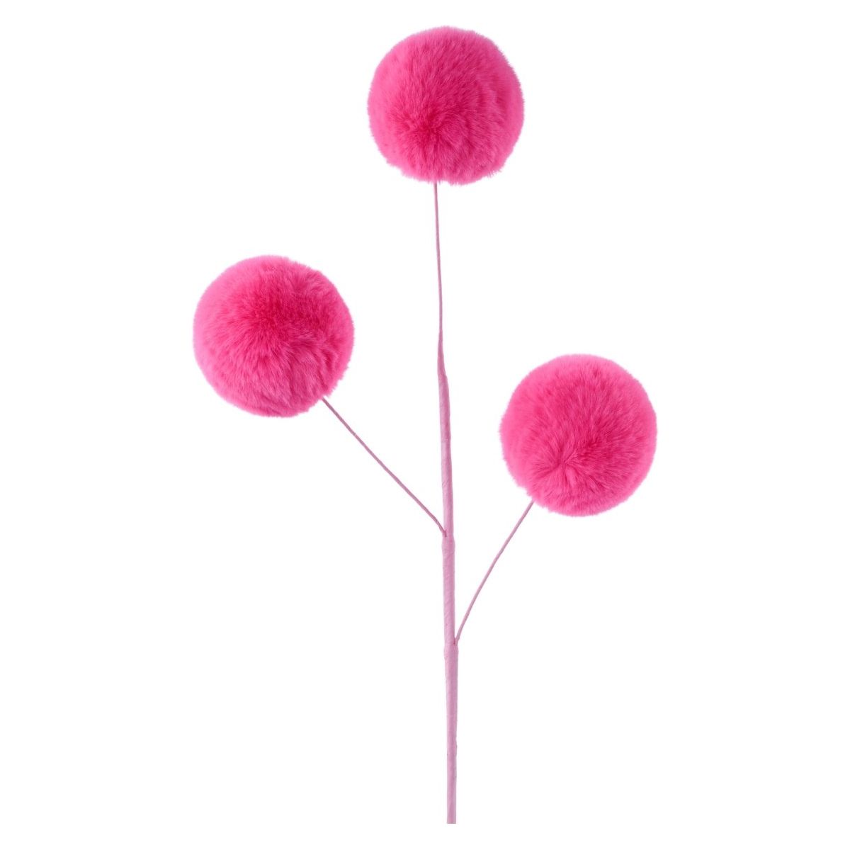 Shop For 29" Pom Pom Spray: Hot Pink