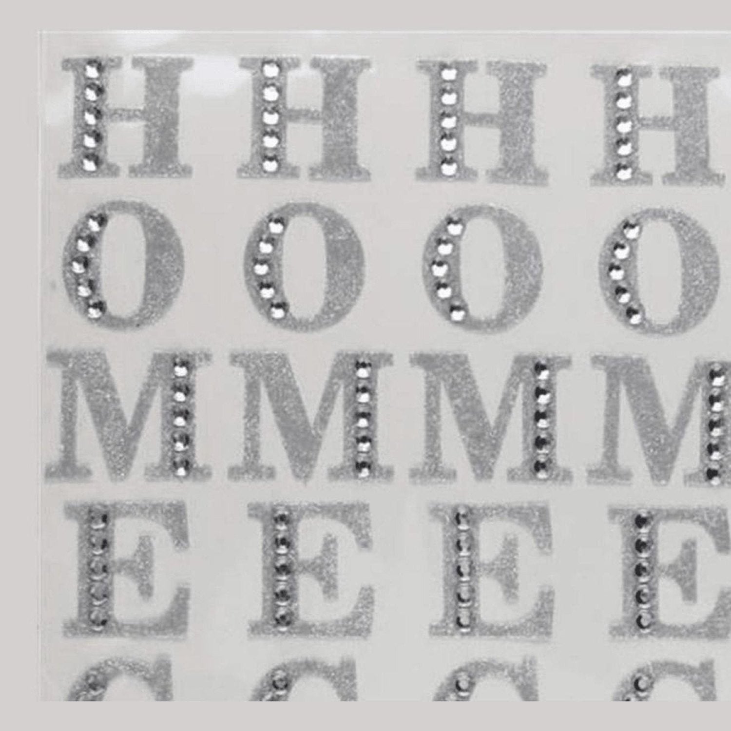 Shop For 2in Homecoming Word Stickers: Silver