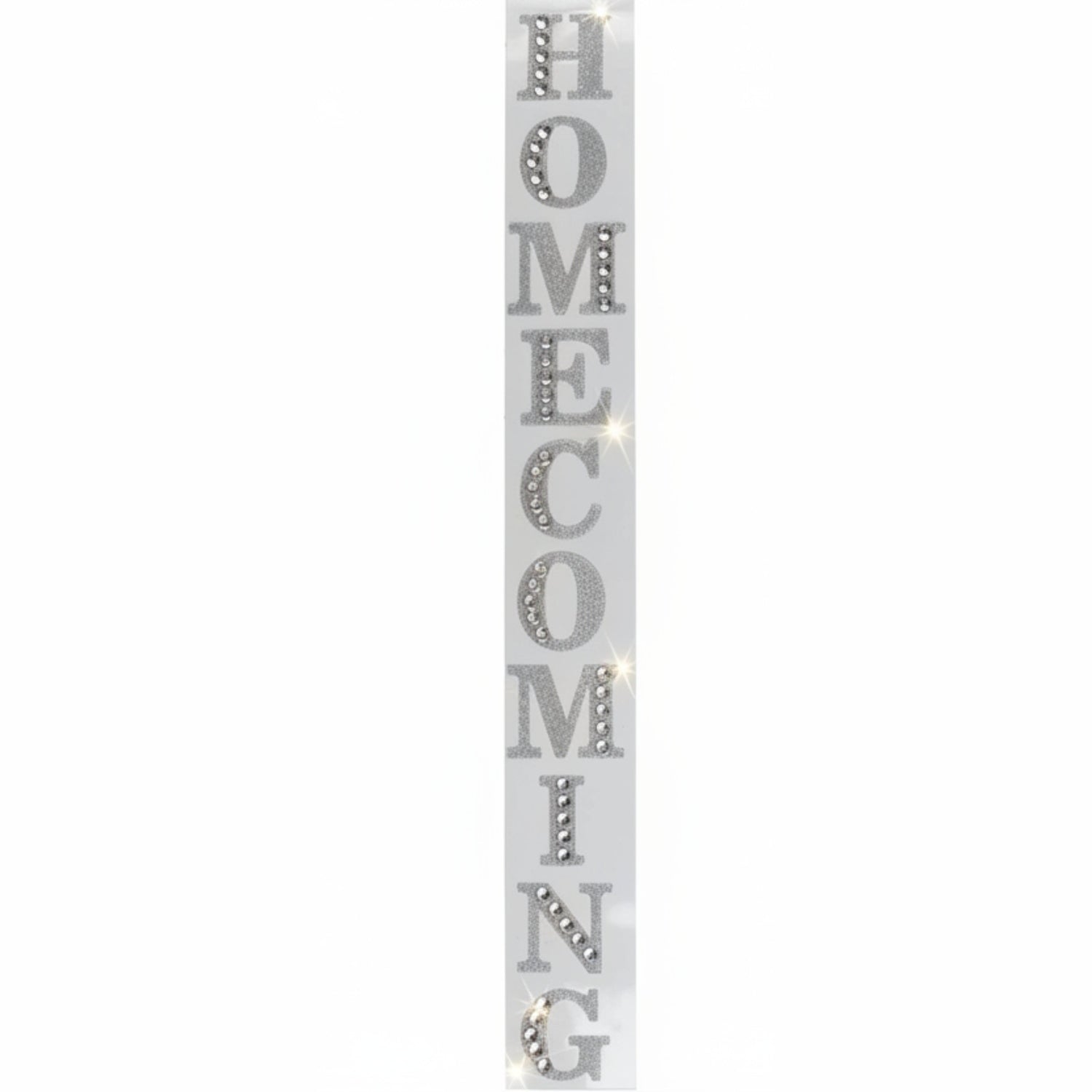 Shop For 2in Homecoming Word Stickers: Silver
